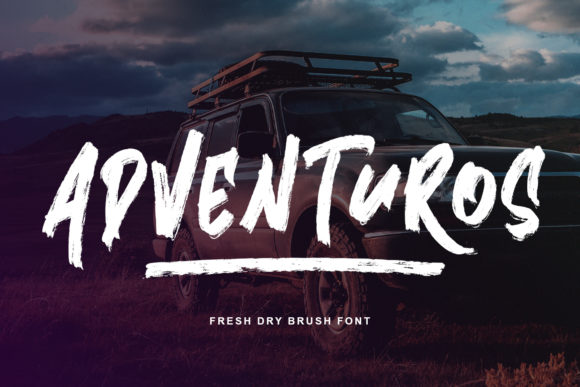 Adventuros: A Handwritten Font for Editorial Elegance