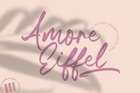 Amore Eiffel: A Handwritten Font for Elegant Web Design