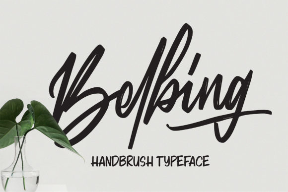 Belbing: A Script Amp Font for Creative Projects