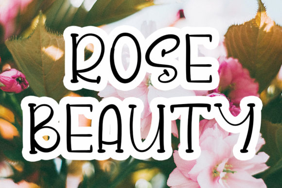 Boost Your Campaigns with Rose Beauty Font