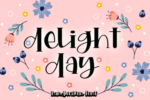Delight Day: A Charming Font for Creative Campaigns