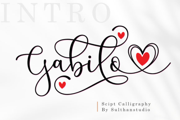 Discover Gabilo: A Handwritten Font for Elegant Editorial Design