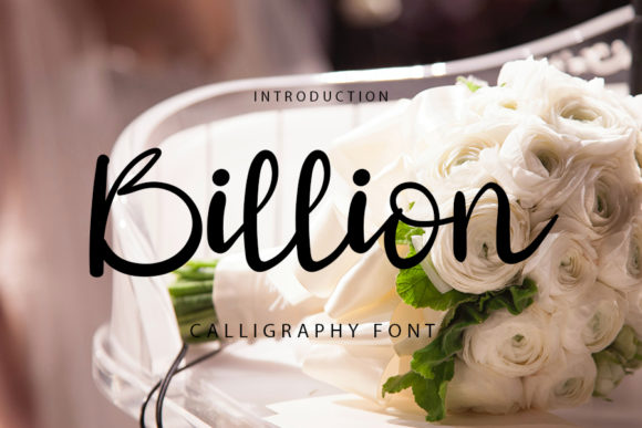 Discovering Billion: A Handwritten Font for Editorial Elegance