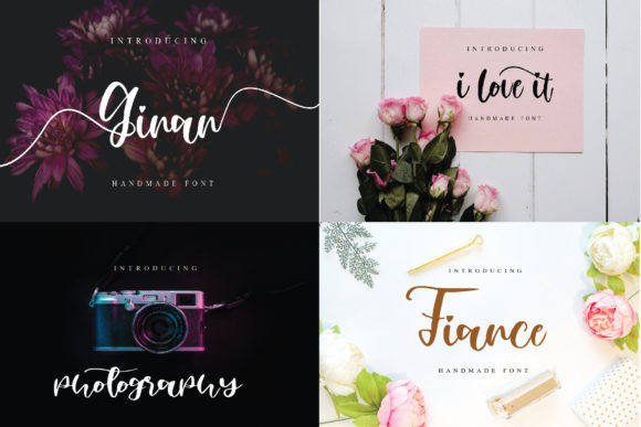 Discovering Ginan: A Handwritten Font for Elegant Branding
