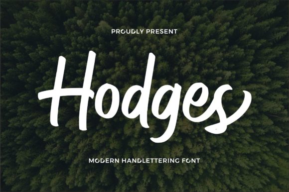 Discovering Hodges: A Versatile Handwritten Font for Branding