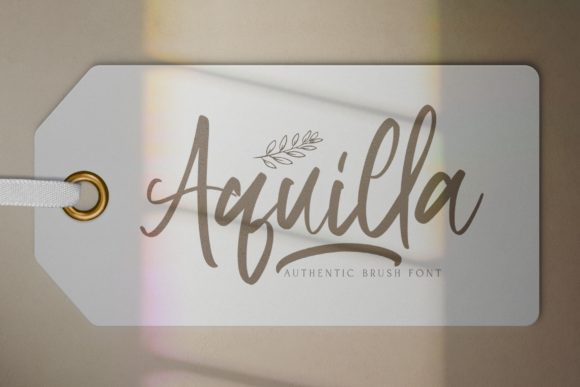 Elevate Your Craft with Aquilla: A Beautiful Handwritten Font