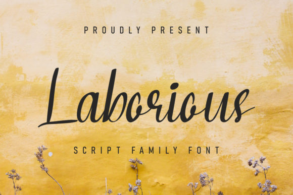 Elevate Your Editorial Design with Laborious Font