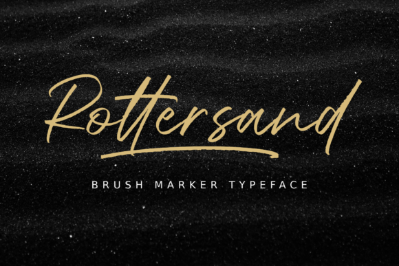 Enhance Your Brand with Rottersand: A Versatile Script Font