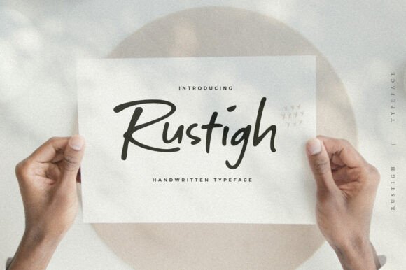 Enhance Your Brand with Rustigh: A Unique Handwritten Font