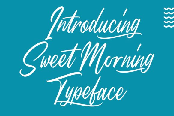 Enhance Your Brand with Sweet Morning Font