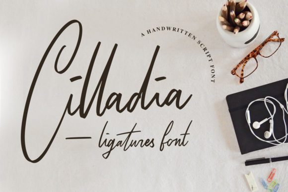 Enhance Your Campaign with Cilladia: A Timeless Handwritten Font