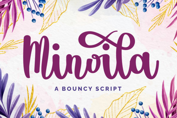 Enhance Your Web Design with Minoila Script Font