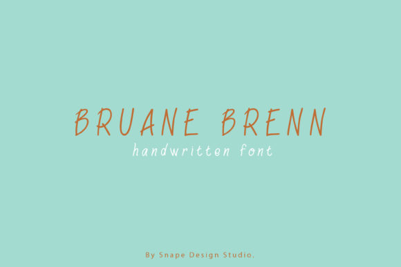 Enhancing Web Design with Bruane Brenn Font