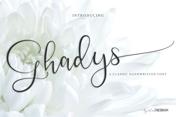 Ghadys: The Elegant Script Font for Engaging Brand Content