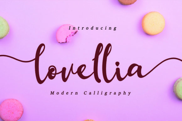 Lovellia: A Handwritten Font for Elegant Editorial Design