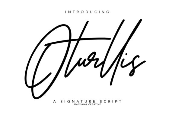 Oturllis: A Premium Script Font for Engaging Campaigns