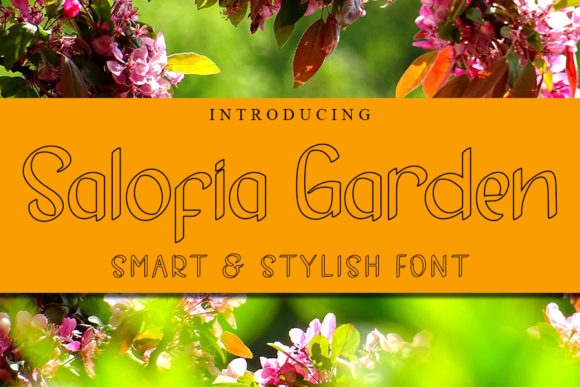 Salofia Garden: A Stylish Handwritten Font for Creative Projects