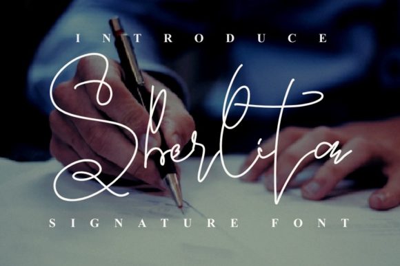 Sherlita: A Handwritten Font for Creative Web Design