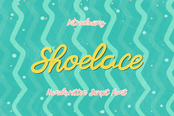 Shoelace: A Handwritten Font for Editorial Charm