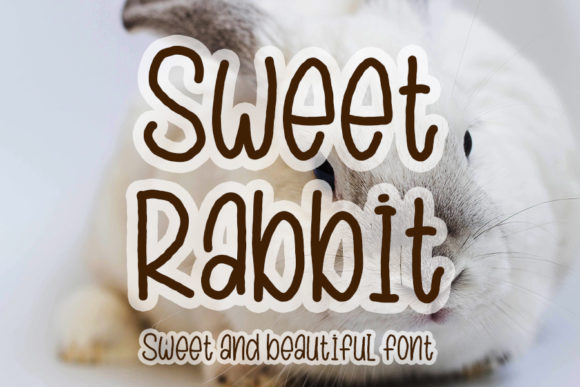 Sweet Rabbit: A Handwritten Font for Creative Crafters