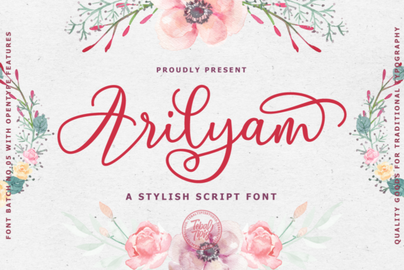 Transform Your Brand with Arilyam: A Premium Script Font
