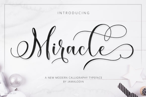 Transform Your Brand with Miracle: A Modern Script Font