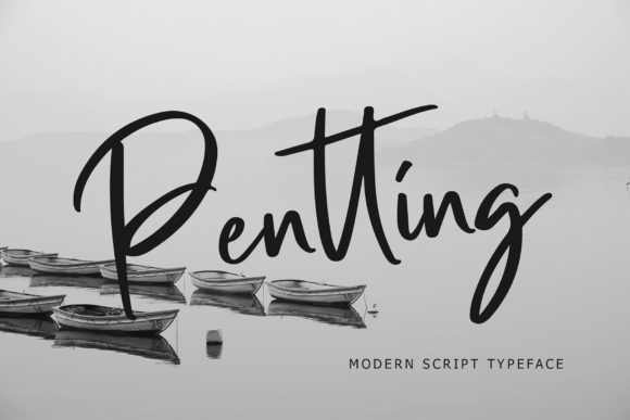 Transform Your Brand with Pentting: A Unique Handwritten Font