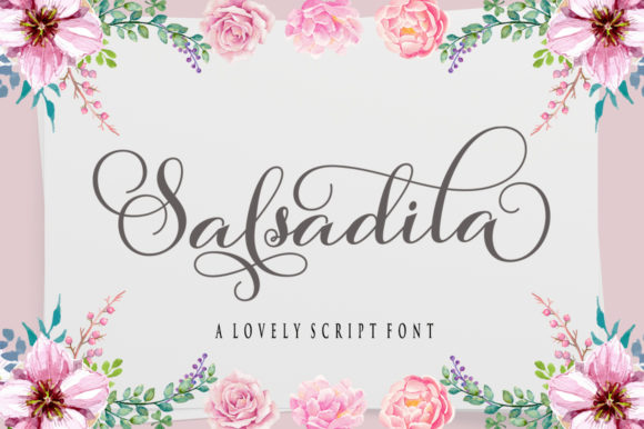 Transform Your Brand with Salsadila: A Sweet and Elegant Script Font