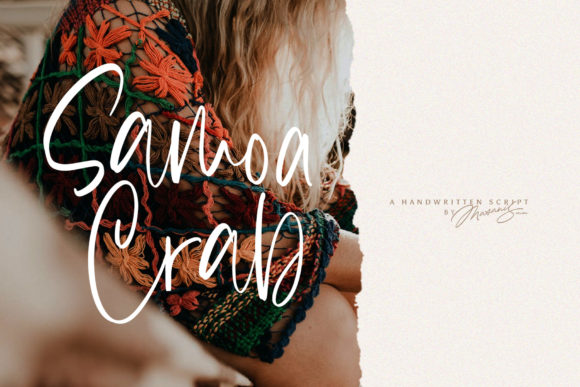 Transform Your Brand with Samoa Crab: A Fresh, Playful Script Font