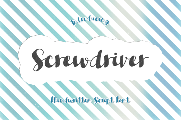 Transform Your Brand with Screwdriver: A Quirky Font