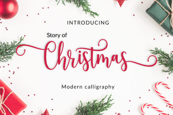 Transform Your Brand with Story of Christmas Font