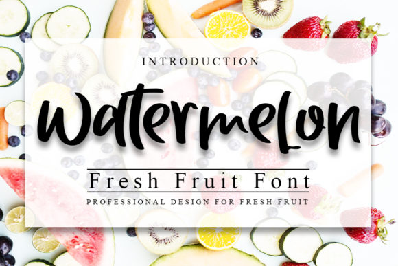 Watermelon: A Versatile Handwritten Font for Engaging Campaigns